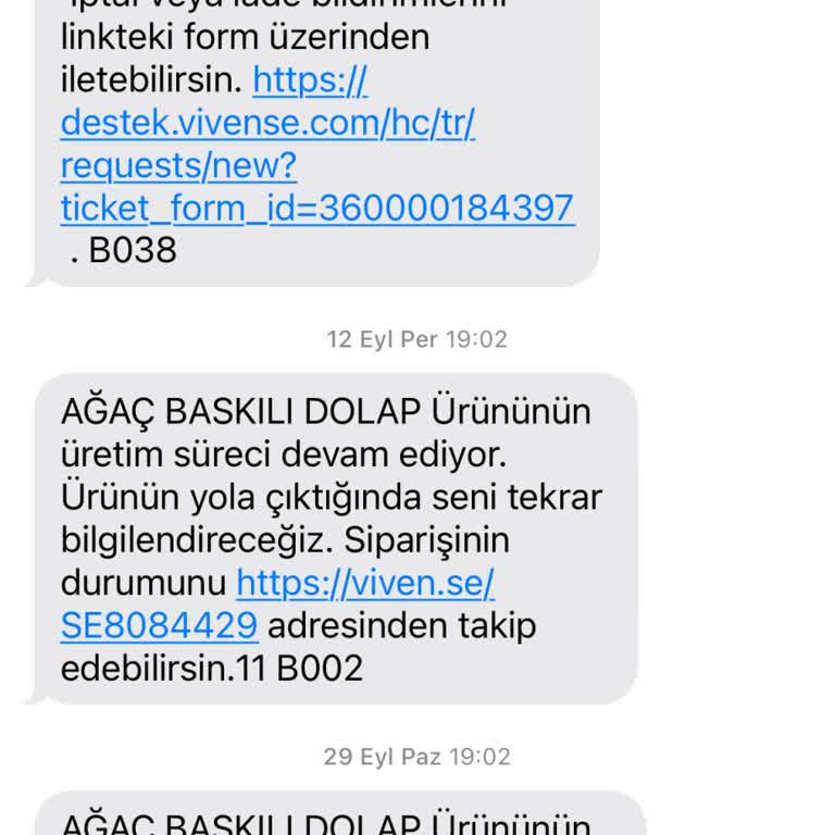 Vivense'den Aldığım Ayakkabılık Hâlâ Teslim Edilmedi