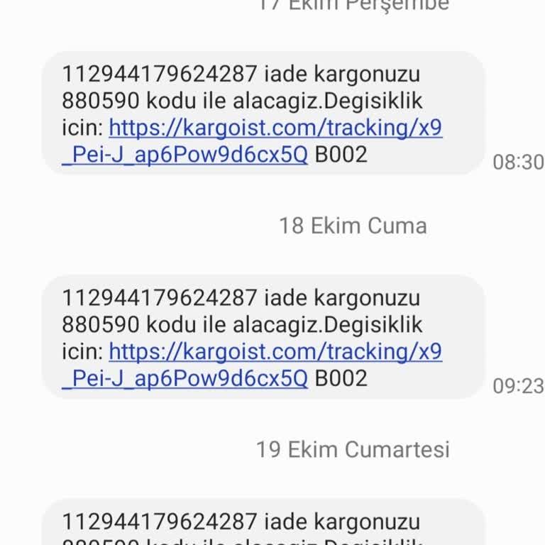 Kargoist'in İlgisizliği Ve Müşteri Mağduriyeti
