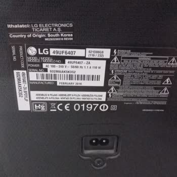 LG TV Ekran Kırığı Ve Yedek Parça Sorunu