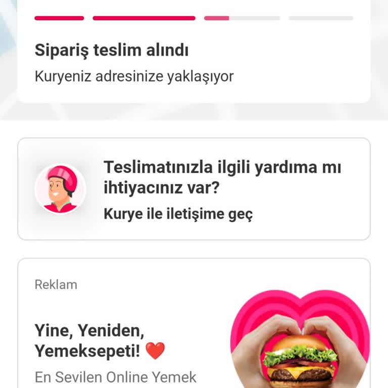 Yemeksepeti Yemek Siparişi Mağduriyeti Ve İletişim Eksikliği