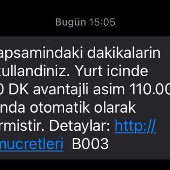 İzinsiz İnternet Paketi Yüklemesi Ve Fatura Şoku