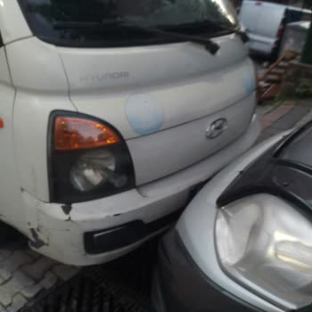 İSKİ Aracının Park Hatası Nedeniyle Oluşan Maddi Zarar