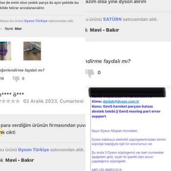 Dyson Gen5 Süpürge Başlık Sorunu: Tekrarlayan Tekerlek Kırılması