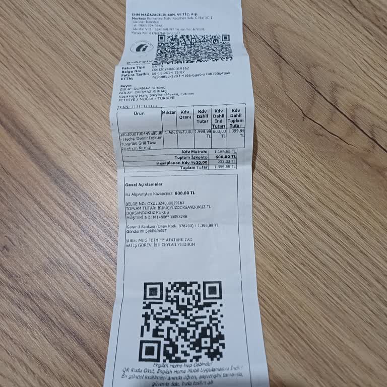 Defolu Ürün Ve Yetersiz Müşteri Hizmeti