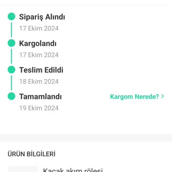 Kaçak Akım Rölesi İade Sorunu