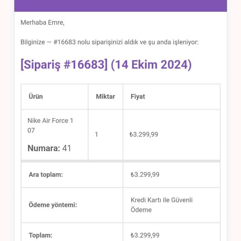 Sipariş Verildi Ama Ayakkabı Ortada Yok