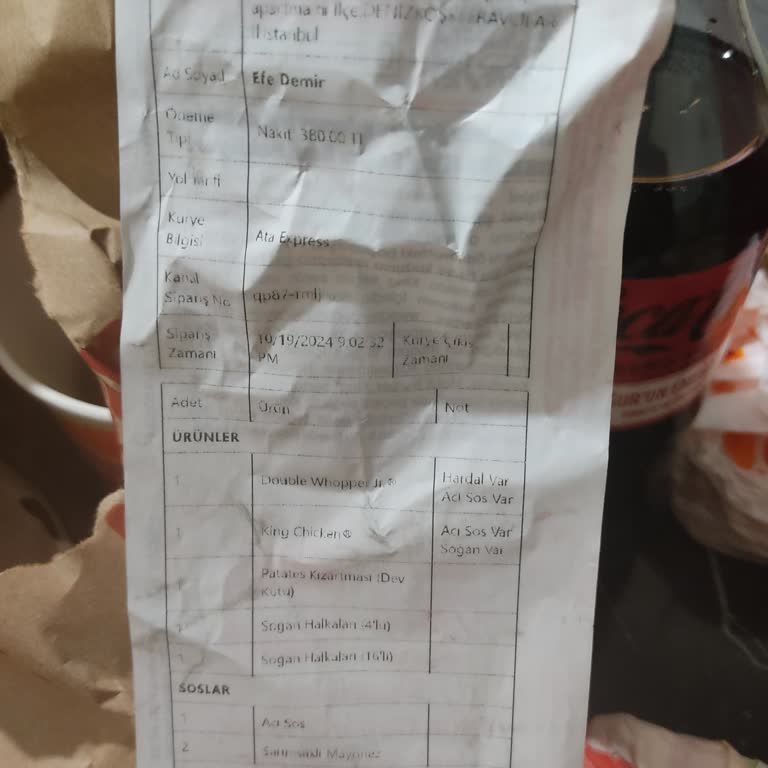 Yanlış Sipariş Ve Uzun Bekleme Kabusu