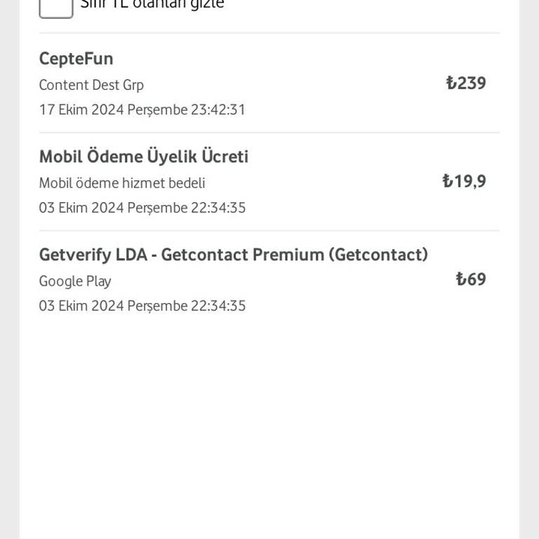 Onaysız Vodafone Üyeliği Ve Haksız Ücretlendirme