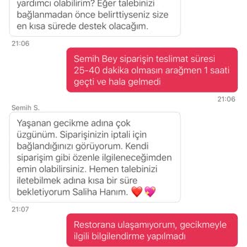 Siparişin Geç Teslimatı Ve İade Sorunu