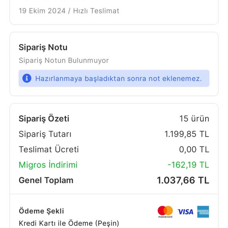 Migros Sanal Market: Teslimat Sorunu Ve Müşteri Hizmetleri Eksikliği