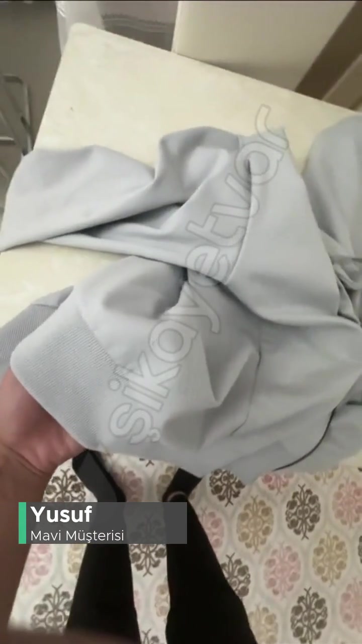 Mavi Kapşonlu Swetshirt Yeni Alınmasına Rağmen Tüylendi! videonun kapak resmi