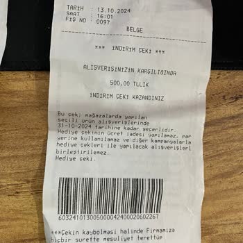 Hediye Çeki Hayal Kırıklığı: Yanıltıcı Kampanya Bilgilendirmesi