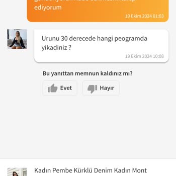 Trendyol'dan Aldığım Ceket Boya Akıttı Ve Destek Alamıyorum