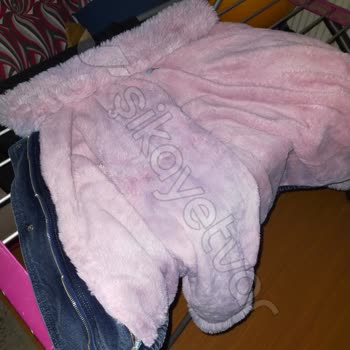 Pelüşlü Kot Ceket Boya Akıttı, Trendyol Destek Sağlamıyor