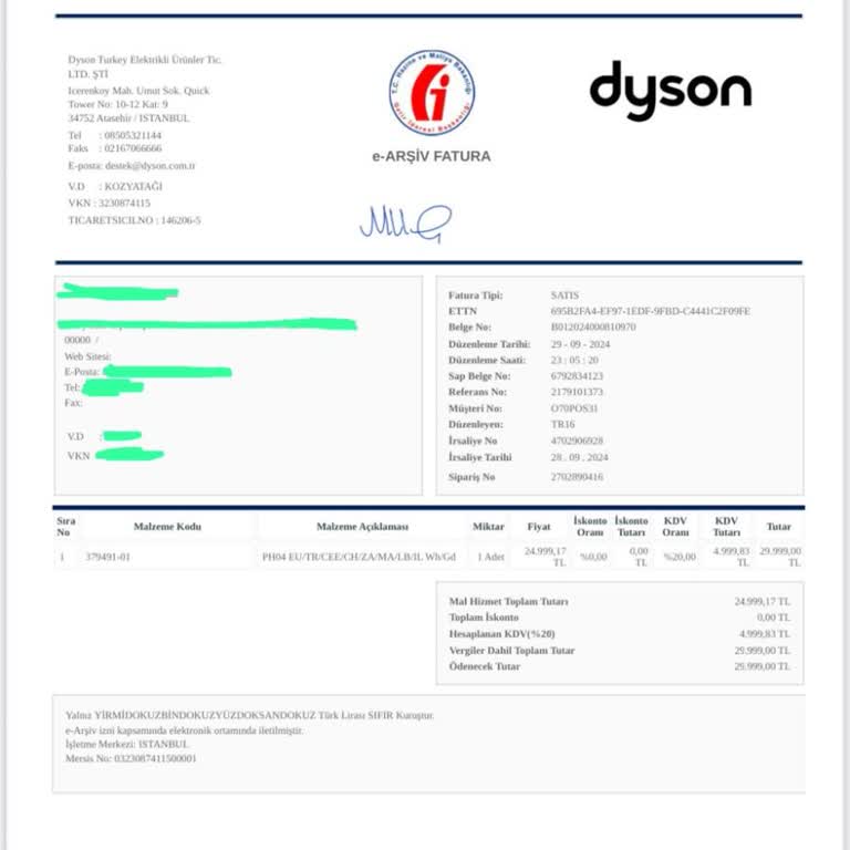 Dyson Mağazasındaki Kampanya Bilgilendirme Eksikliği