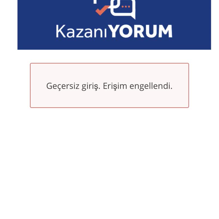 Anketlere Erişim Engeli Sorunu