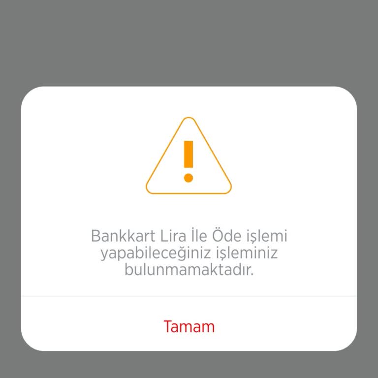 Bankkart Lira Kullanım Sorunu