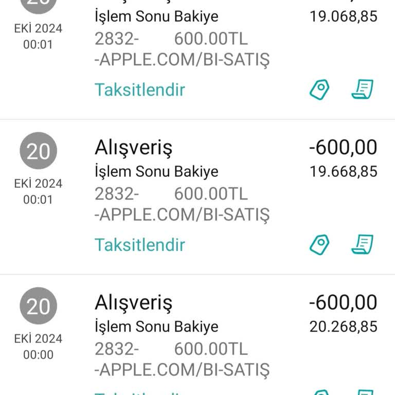 Yetkisiz Kart İşlemleri Hakkında Acil Yardım Talebi