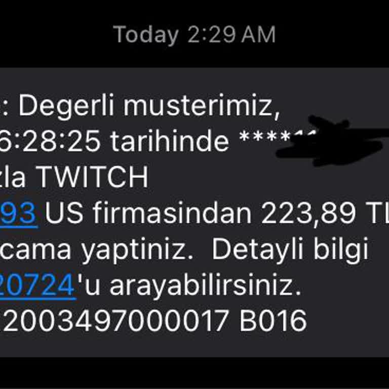 Twitch Hesabımdan İzinsiz Para Çekimi