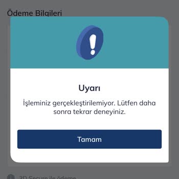 Ödeme Sorunu: İşlemler Sürekli Reddediliyor
