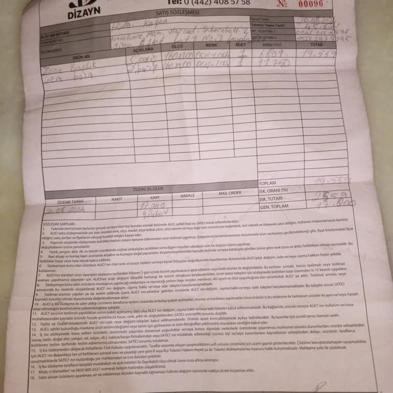 Erzurum İdaş'tan Teslimat Sorunu