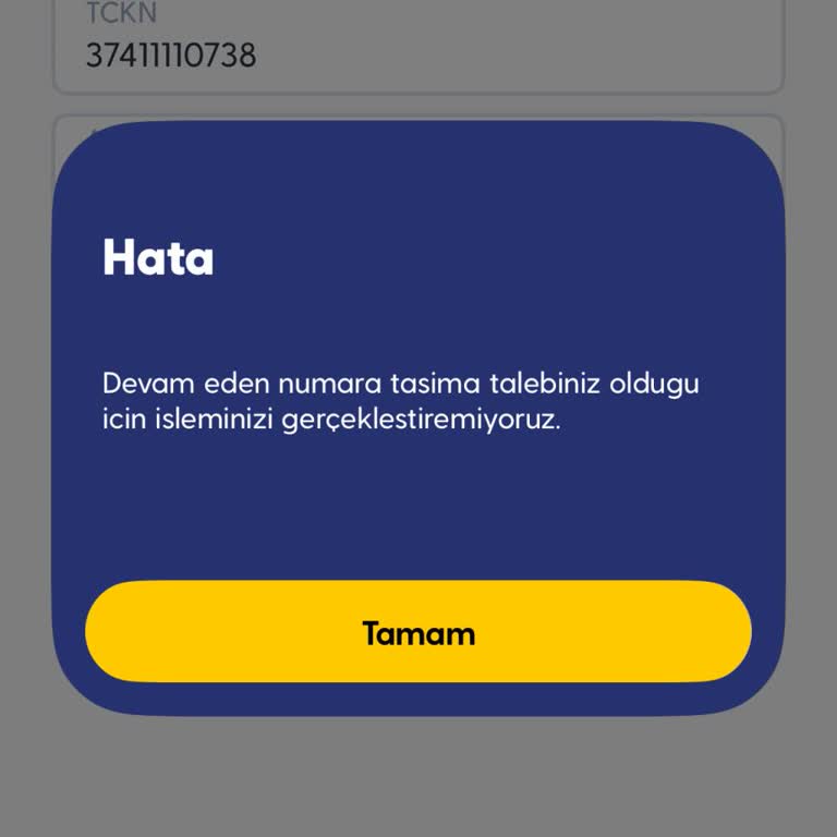 Turkcell'e Geçişte Numara Taşıma Sorunu