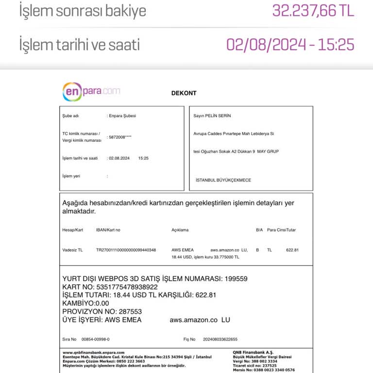 Hesabımdan İzinsiz Para Çekiliyor