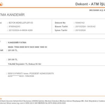 Hesaplarımızdan Yetkisiz Para Çekimi: Praktika-Posdebt