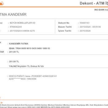 Hesaplarımızdan Yetkisiz Para Çekimi: Praktika-Posdebt