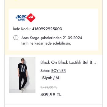 Boyner'den İade Sürecinde Sorun: Ücret İadesi Bekleniyor