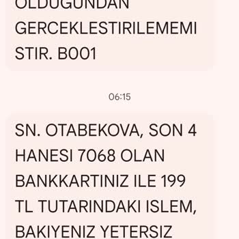 Ziraat Banka Kartımdan İzinsiz Para Çekme Girişimi