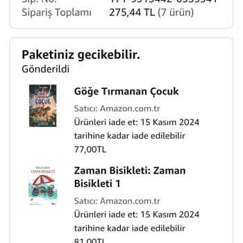 Amazon'dan Sipariş Sorunları Ve Müşteri Hizmetleri Yetersizliği