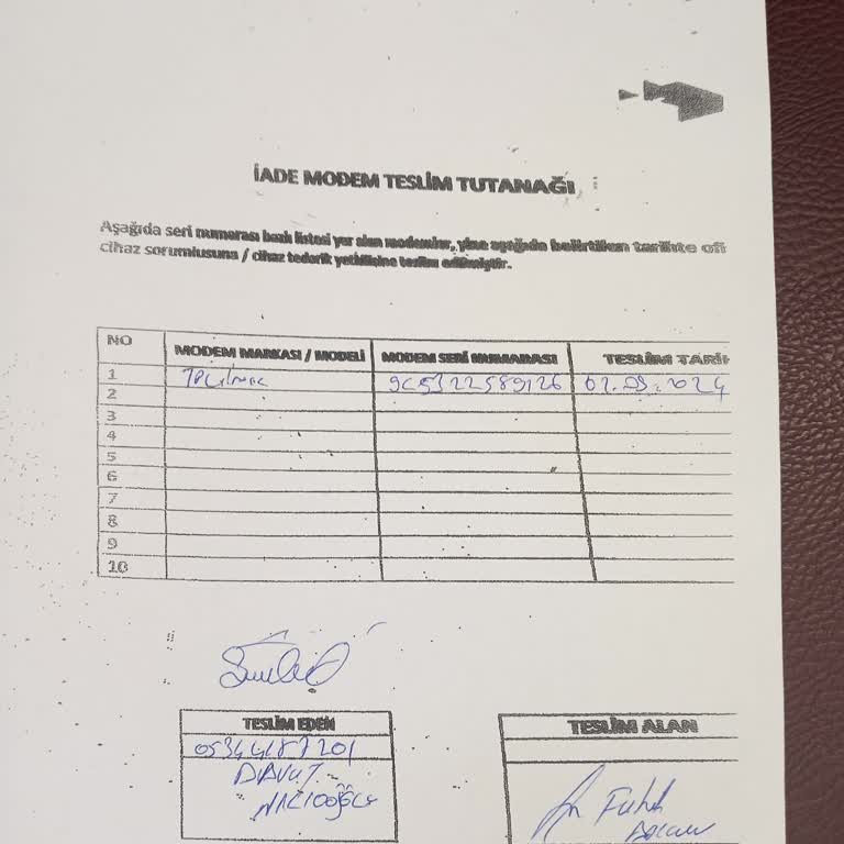 Modem Teslimatı Sorunu Ve Haksız Fatura