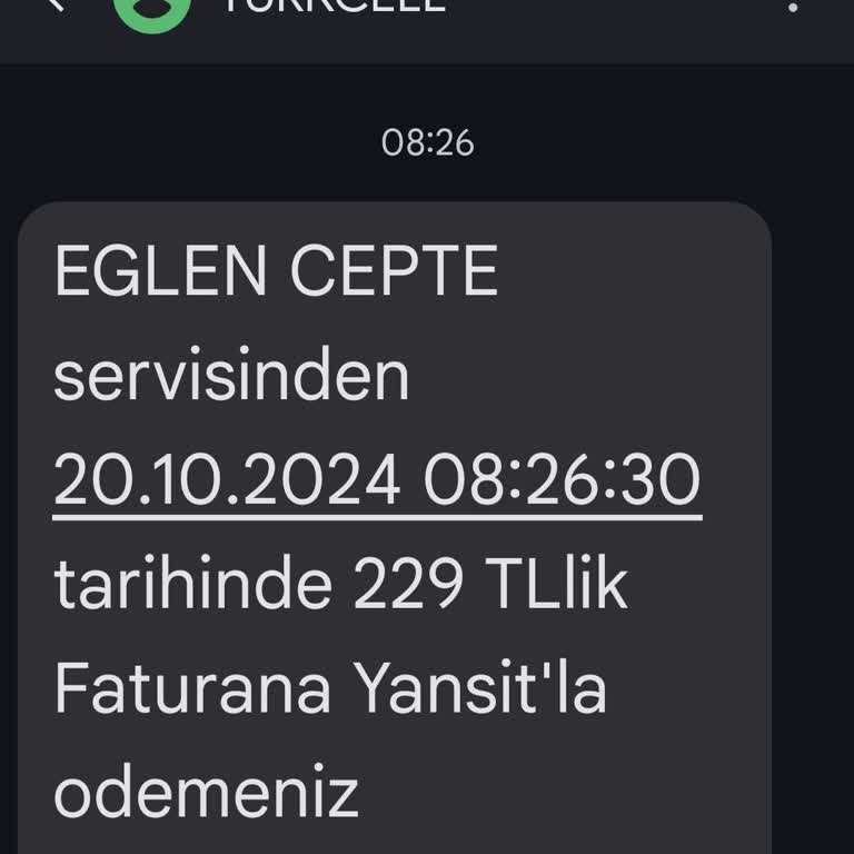 Paycell Üzerinden İzinsiz Para Çekimi Sorunu