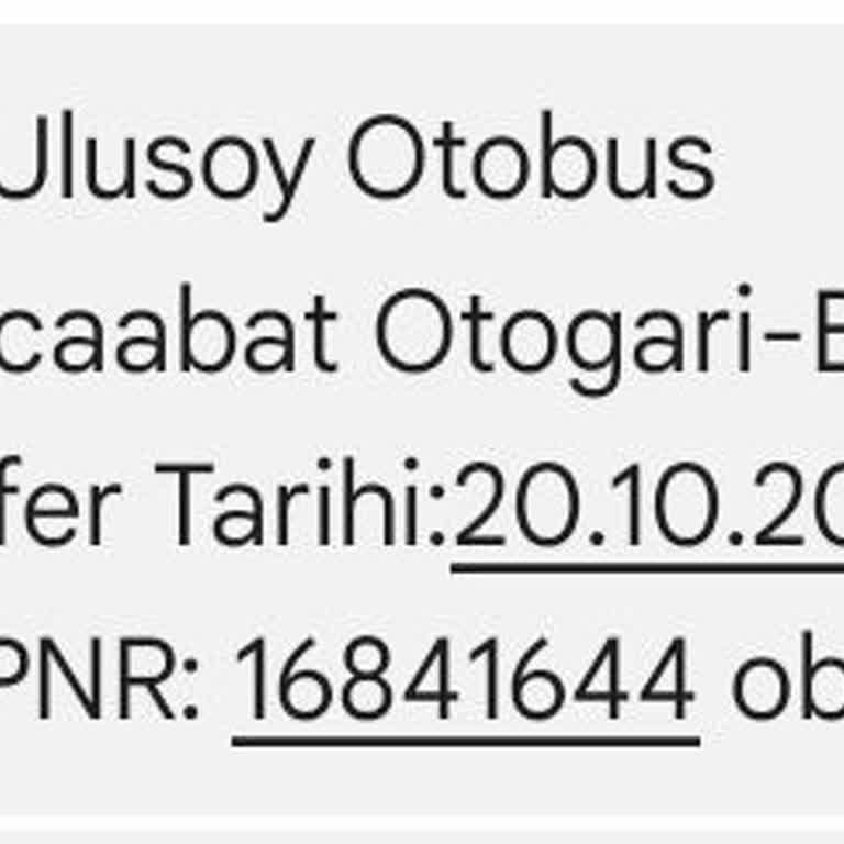 Yanlış Tarihli Bilet Değişikliği Talebine Olumsuz Yanıt