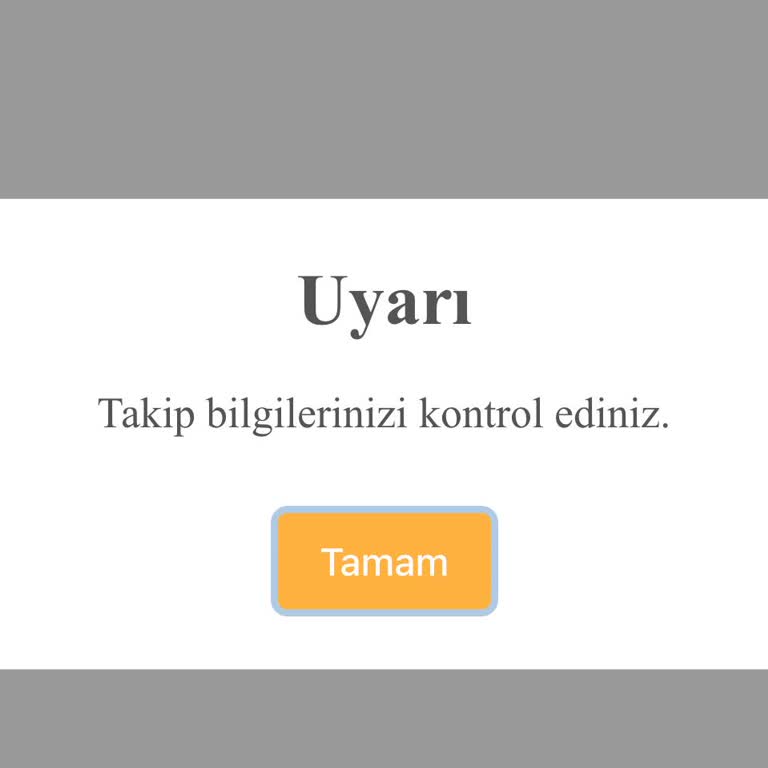 Kargom Neden Hala Aktarmada?
