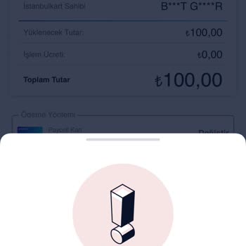 Paycell Kartıma Aktardığım Tutarı Kullanamıyorum