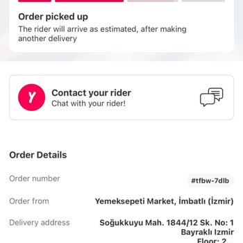 Yemeksepeti'nin Yanıltıcı Teslimat Bilgileri Ve Sağlık Riski