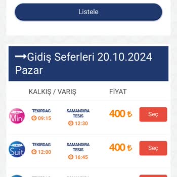 Bilet Saati Ve Araç Değişikliği Karmaşası