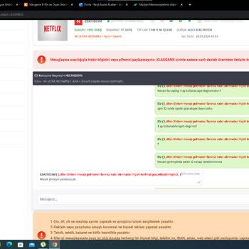 Aldatıcı Netflix Hesap Satışı Ve Destek Sorunları