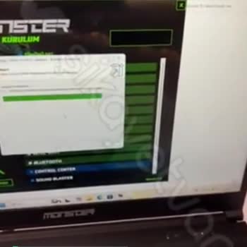 Monster Notebook Sürücü Kurulum Hatası!