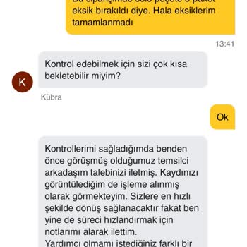 Eksik Ürün Teslimatı Ve Geciken Çözüm Süreci