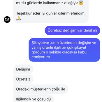 Yanlış Ürün Gönderimi Ve İlgisizlik
