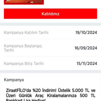 Ziraat Bankası Kampanya Kodu Sorunu: İndirimden Yararlanamıyorum