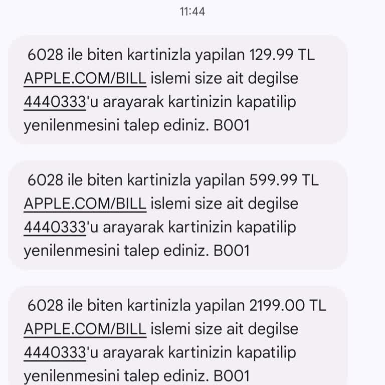 Yetkisiz Kredi Kartı İşlemleri Ve İade Talebi
