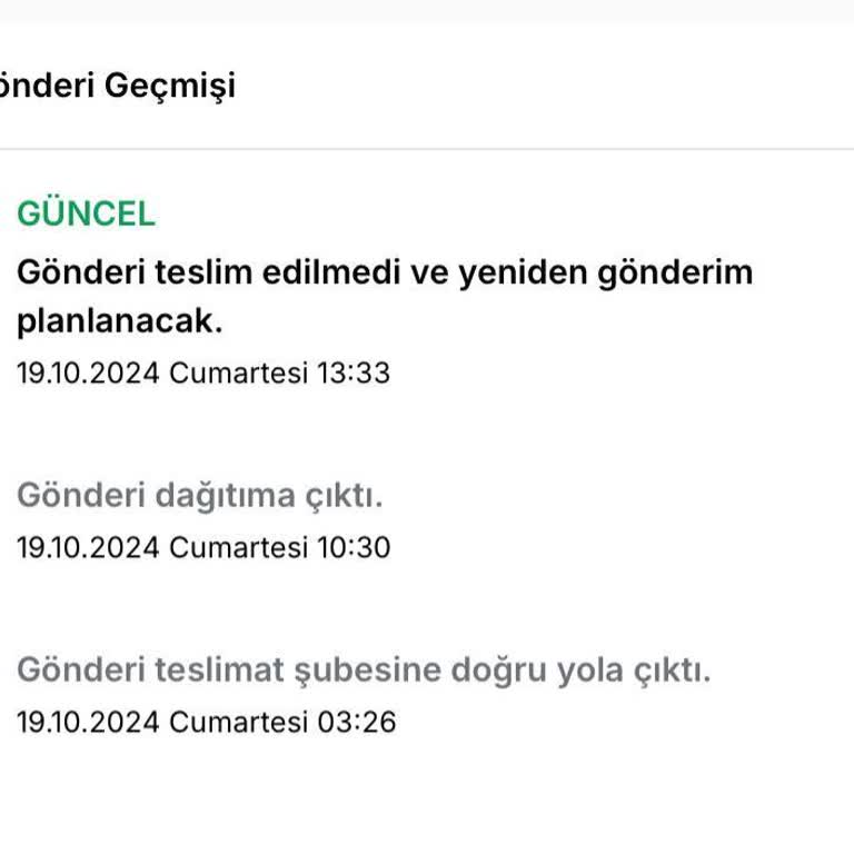 Sürat Kargo Güzelyalı Şubesi İle Yaşanan Teslimat Sorunları