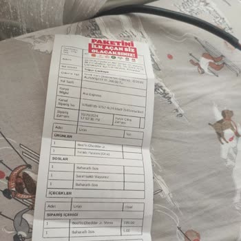Eksik Ve Soğuk Sipariş Sorunu