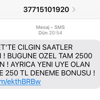 Rahatsız Edici Mesajlar Ve Yetersiz Engelleme Hizmeti