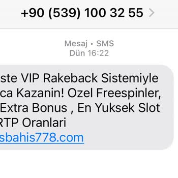 Rahatsız Edici Mesajlar Ve Yetersiz Engelleme Hizmeti