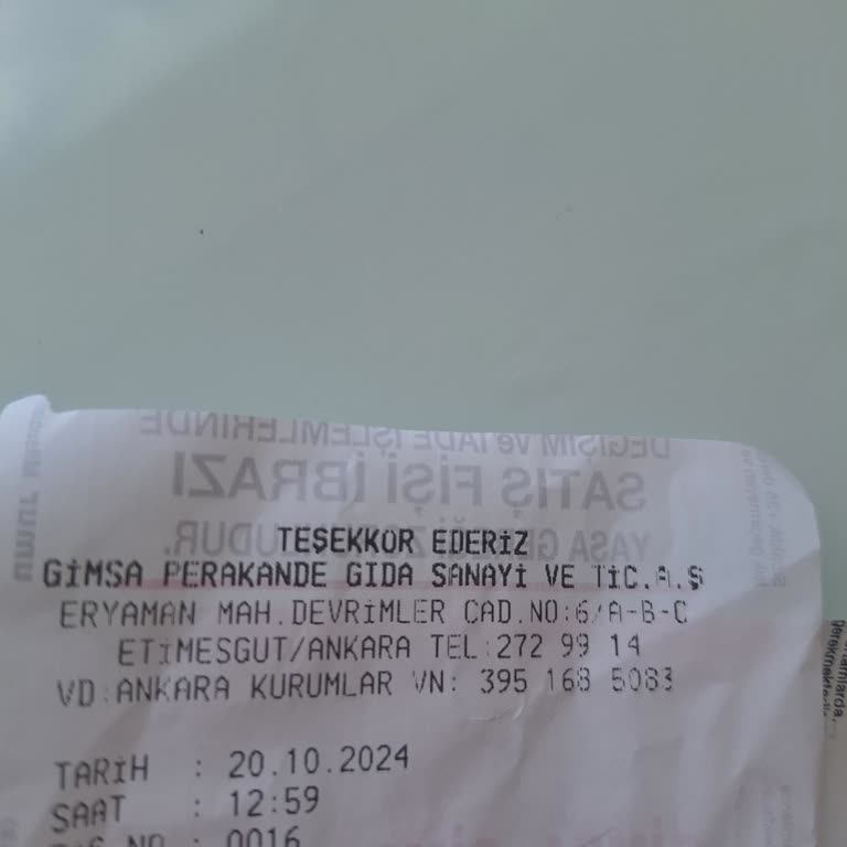 Gimsa Manav Reyonunda Çürük Ürün Kabusu